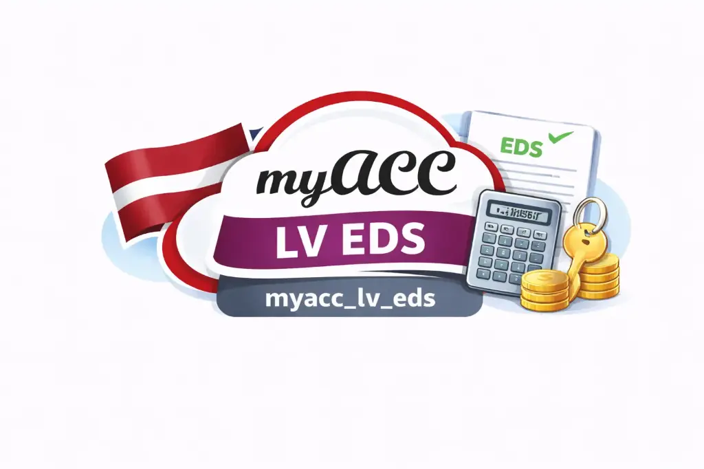 myACC papildinājums - savienojums ar EDS (myacc_lv_eds)