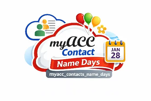 myACC Kontaktu vārda dienas (myacc_contacts_name_days)