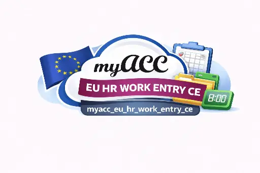 myACC Darba laika uzskaite (myacc_eu_hr_work_entry_ce)