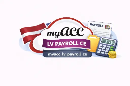 myACC darba algaas papildinājums priekš CE versijas (myacc_lv_payroll_ce)